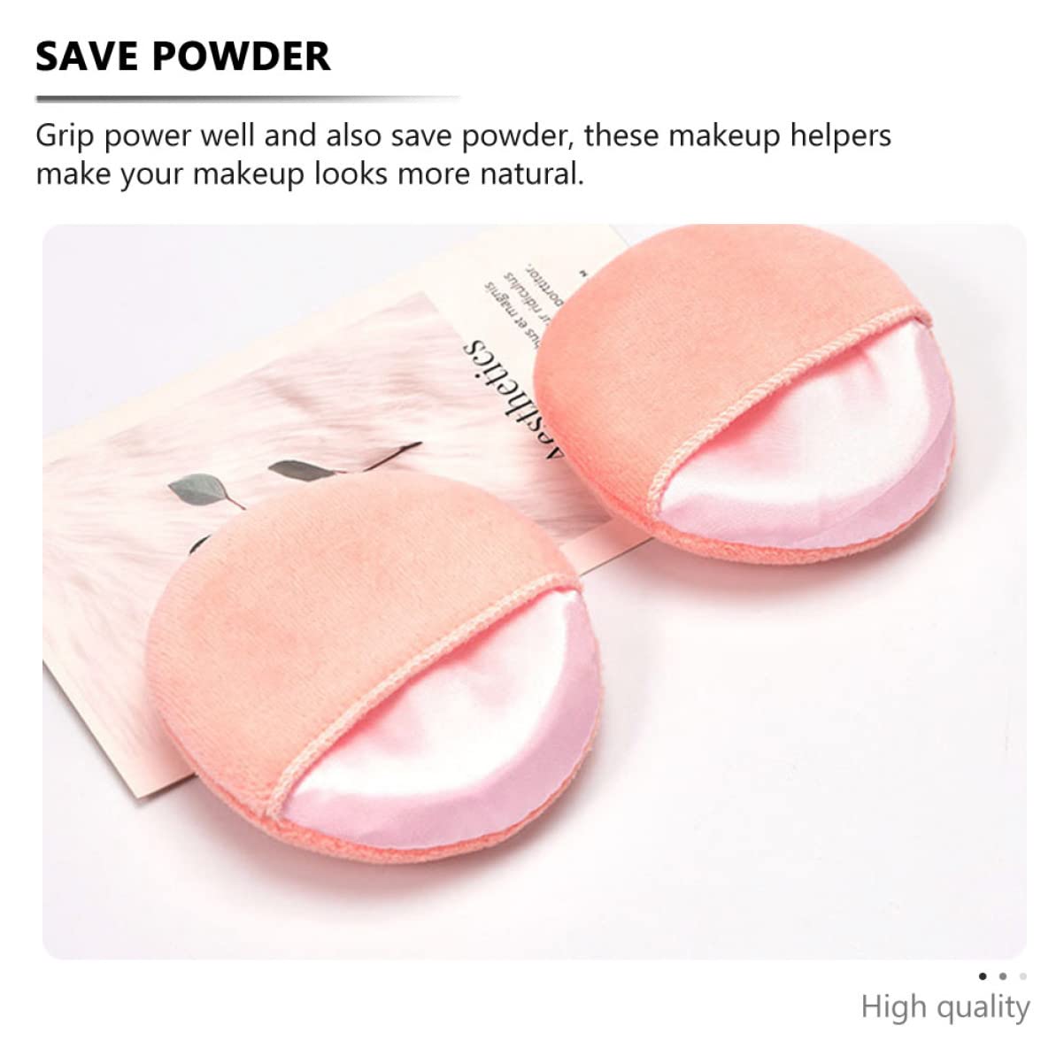 POPETPOP 40pezzi Spugnetta Per Trucco Morbida e Leggera Perfetta Per Fondotinta e Viso Di Strumenti Cosmetici Per Uso Domestico e Professionale