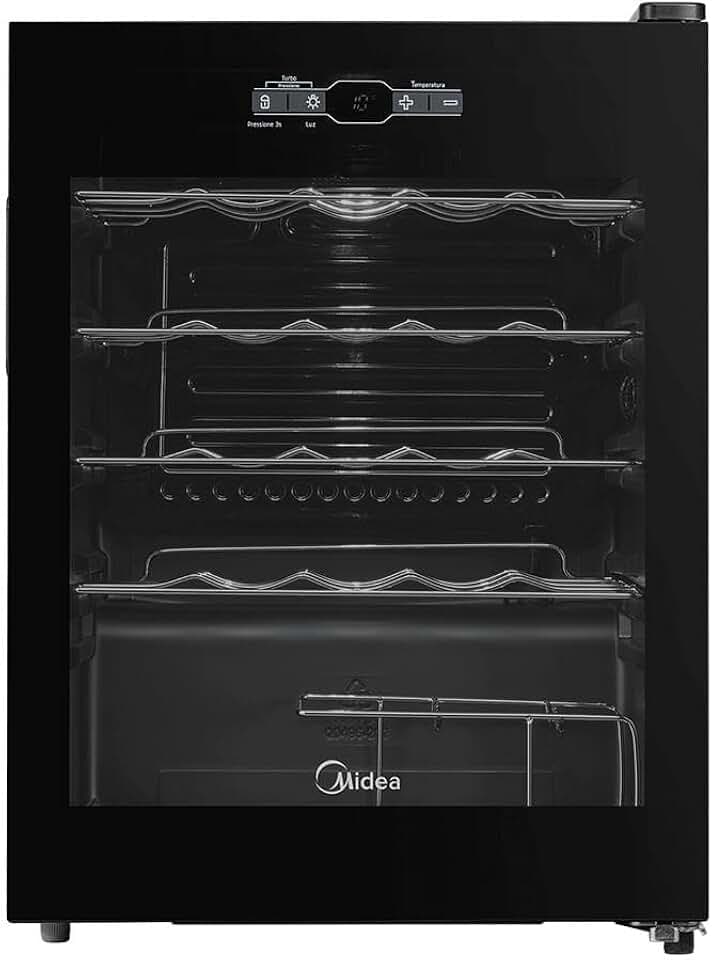 Adega Climatizada 24 Garrafas Midea Inverter Bivolt