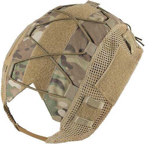 OneTigris Helmet Cover, Tactical Fast Helmet Cloth for Fast PJ Helmet in Size M/L, Bump Helmet in Size XL or L/XL - No Helmet ZKB16