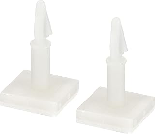 PATIKIL Adhesive Standoff, 10 Pack Reverse Mount Insulation Bracket Isolation Column PCB Spacer 0.5" Supporting Height, White