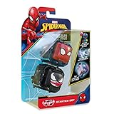 Battle Cubes Spider-Man VS Venom-Set de Battle Fidget, Color Rojo (BOTI 37199)
