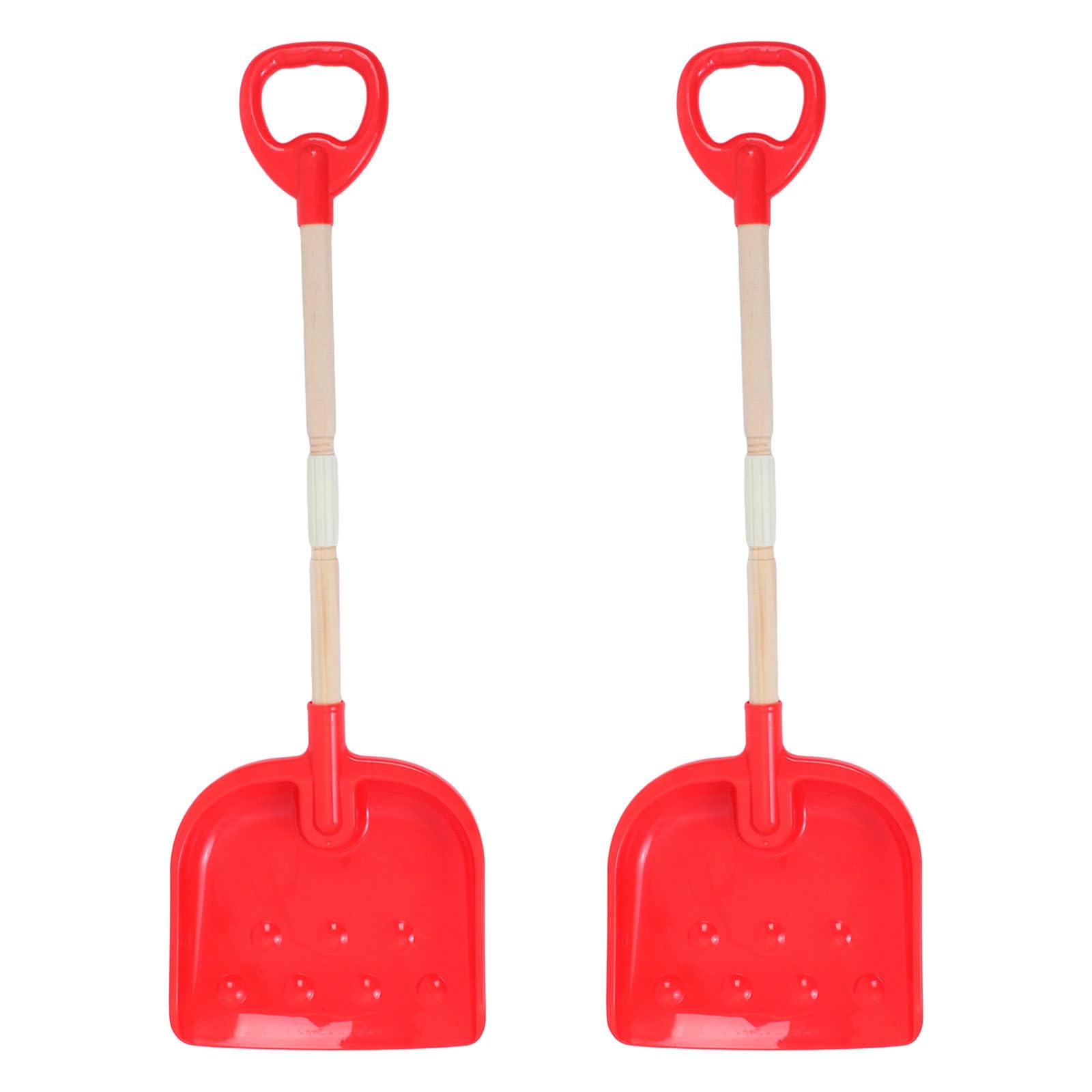 Pala Infantil de Plástico Resistente 2 Piezas Mango Desmontable
