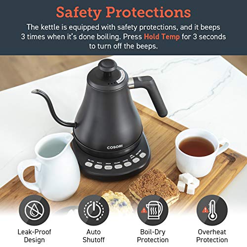 Cosori Electric Gooseneck Kettle Dev & Gear