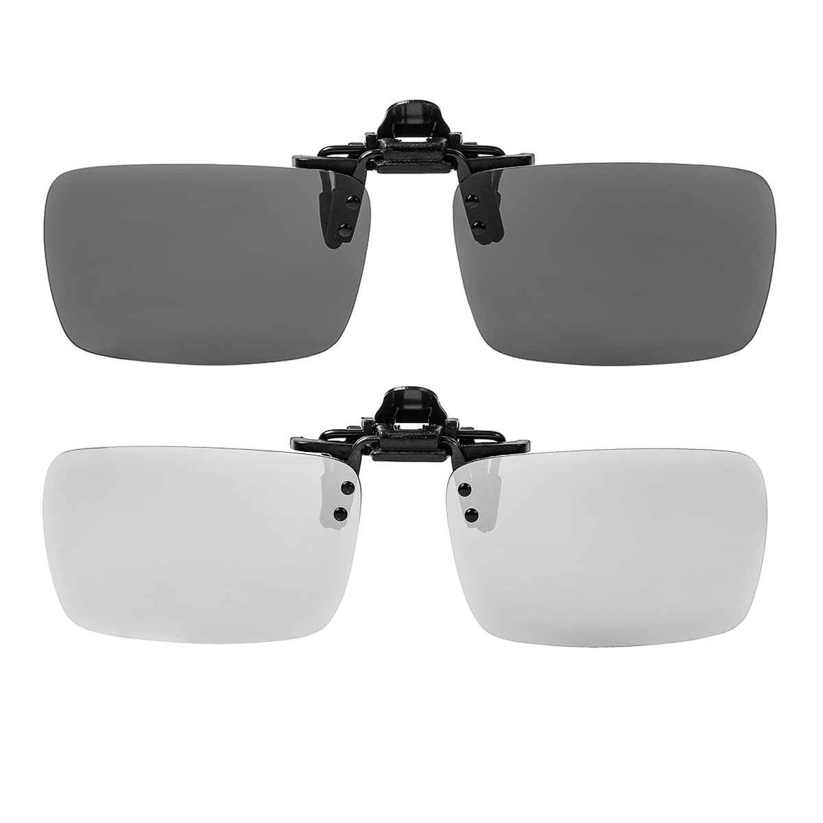 Daraz Sun Shades Over Glasses JOVAKIT2 Pcs Polarized Clip On Flip