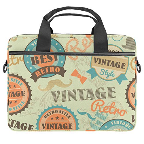 Sac ordinateur portable 13-14 pouces vintage pour vos trajets urbains et réunions