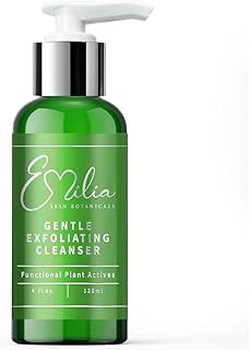 Limpiador exfoliante suave – 4 onzas líquidas...