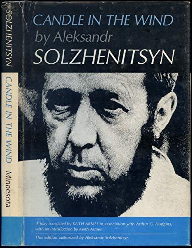 Candle in the Wind (English and Russian Edition) 0816606811 Book Cover