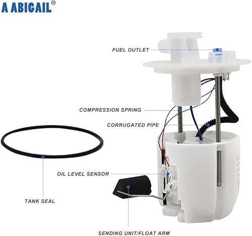 Miniatura 3 de Bomba de combustible compatible con Pontiac Vibe 2009-2010 y Toyota Corolla 2009-2018, Matrix 2009-2013, 1.8L 2.4L, Reemplazo # E3781M, FG0938