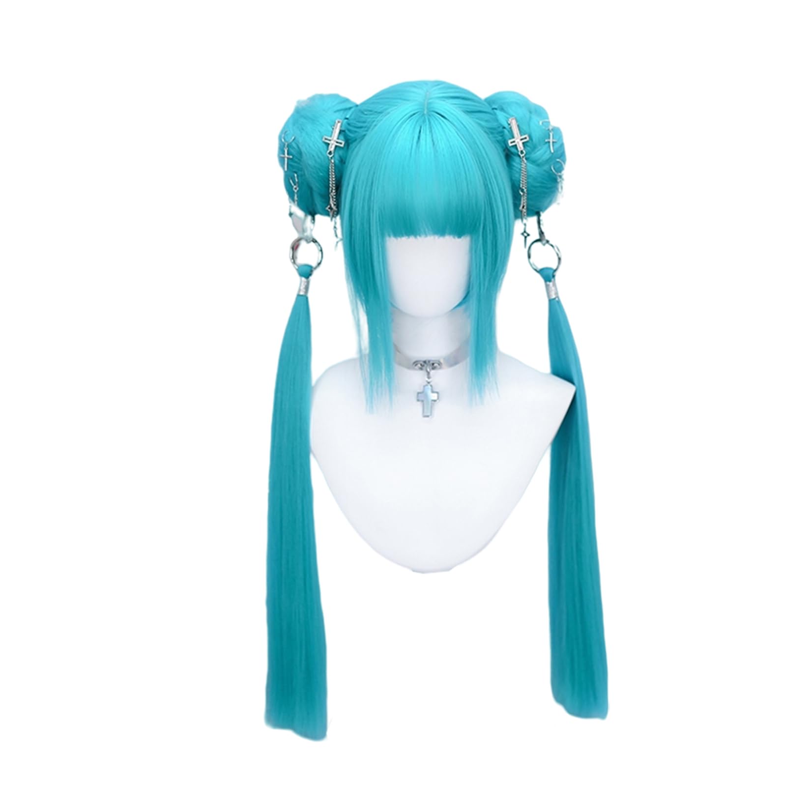 Amazon.co.jp: ツインテール ツイン団子 コスプレウィッグ チャイナ風