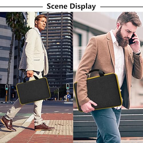 Image of Hseok Laptop Sleeve 13-14 Inch Case Briefcase Compatible with MacBook Neo Pro 14 M5 /M4 /M3 /M2 /M1, All Models 13.3 Mac Air /Pro, XPS 13 14, Most Popular 13 inch-14 inch Notebooks,B01YL01