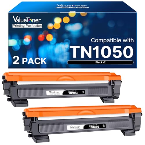 Valuetoner TN1050 TN-1050 Toner Kompatible für Brother TN-1050 TN1050 für Brother MFC-1910W DCP 1610W DCP-1510 HL-1110 DCP-1612W HL-1210W MFC-1810 DCP-1512 (Schwarz, 2er-Pack) Valuetoner TN1050 TN-1050 Toner Kompatible für Brother TN-1050 TN1050 für Brother MFC-1910W DCP 1610W DCP-1510 HL-1110 DCP-1612W HL-1210W MFC-1810 DCP-1512 (Schwarz, 2er-Pack)