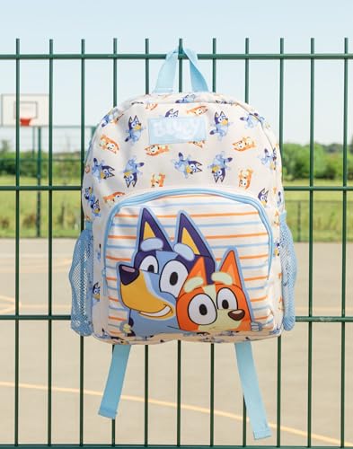 Bluey Kids Backpack Bingo Character in Beige | Childrens Mini Bag with Adjustable Straps and Mesh Pocket4