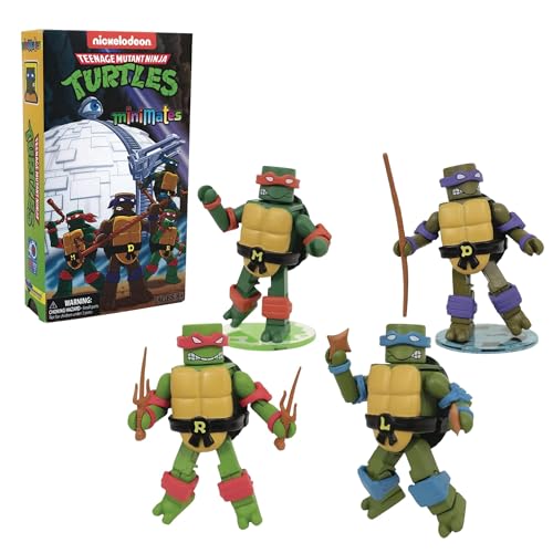 TMNT Retro Minimates Px Box Set Diamond Select DCD 40th anniversary collector
