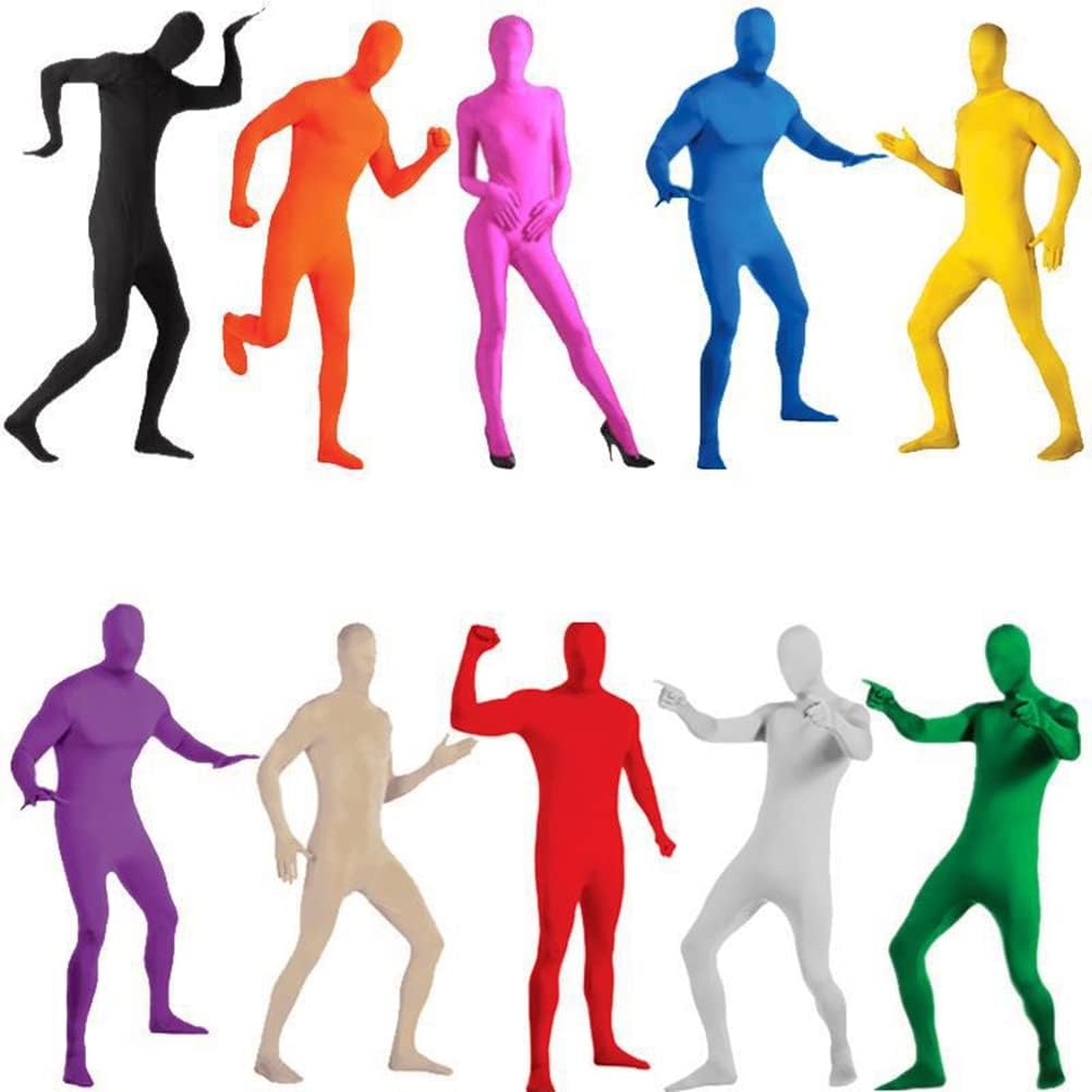 Photography Green Chromakey Bodysuit Unisex Spandex Stretch Adult Costume Halloween performance costumes
