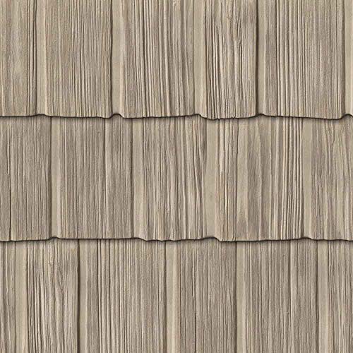 The Foundry 10' Vinyl Weathered Staggered Shake - 1 Square