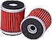 4-Pack Oil Filter Replacement Oil Filters Fit for Yamaha YZ250 XT250 YBR250 YFZ450 YFZ450R YFZ450W YFZ450X YFZ459R YZ250F YZ450F WR250F WR250R WR450F WR250X