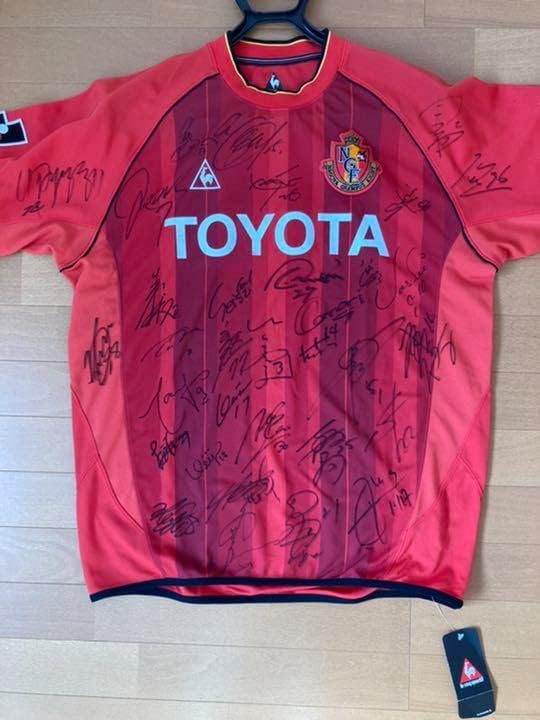 名古屋グランパスエイト サイン入りユニフォーム 楢崎正剛 寄せ書き