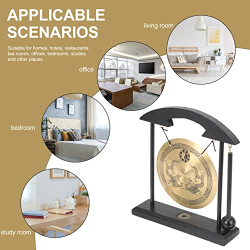 ERINGOGO Ornamento De Gongo Decoração Feng Shui Chinesa Gralhão De Vento Ao Ar Livre Gongo Chinês Go