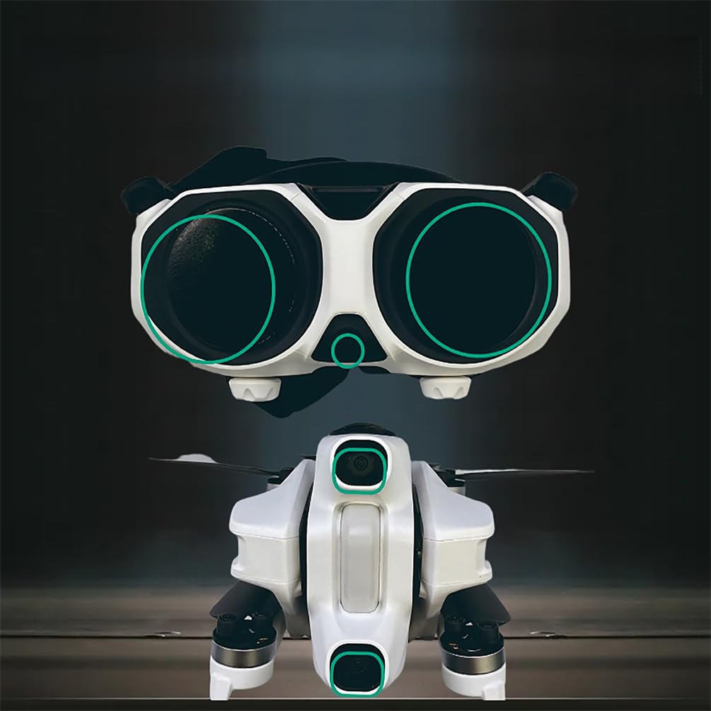 Set completo di pellicole proteggi schermo per drone Insa 360 Antigravity A1, A1 Flight Glasses Lens Protector + Body AR Protective Film, Anti-impronte Screen Protector Film
