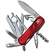 Victorinox Evolution 23 Swiss Army Knife, 17 Function Swiss Made Pocket Knife with Large Blade, Screwdriver, Magnifying Glass and Corkscrew – Red