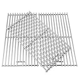BBQration 3-Pack SS5S74C 18 7/8' 7MM Solid Stainless Steel Cooking Grid Grates Replacement Parts for...