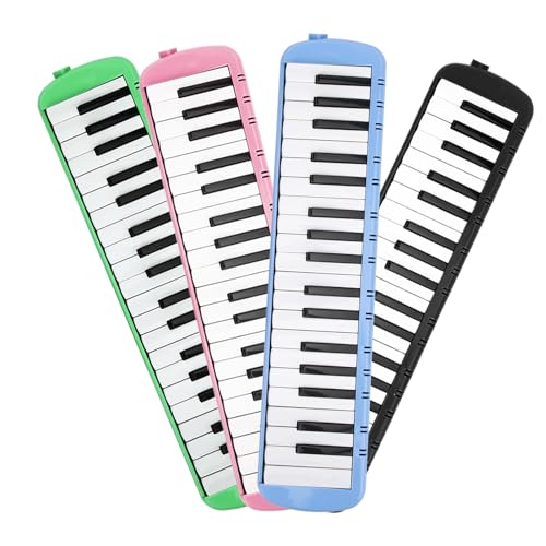 Melodica, Instrumento Melodica De 37 Teclas, Teclado De Piano De Ar Melodica Com Boquilhas De Bolsa