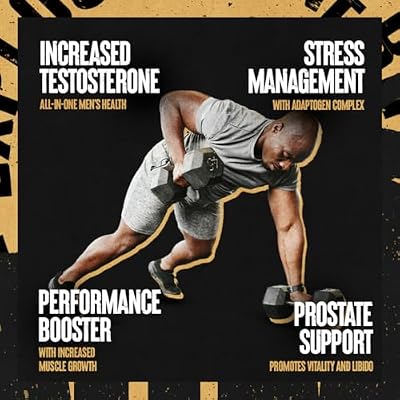 Animal TNT+ Mens Support, Prostate Support, Adaptogen & Stress Support, Nitric Oxide