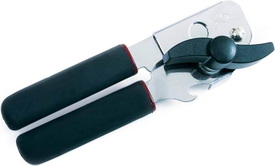 Amazon.com: Norpro, Black Heavy Duty Can Opener, Stainless Steel