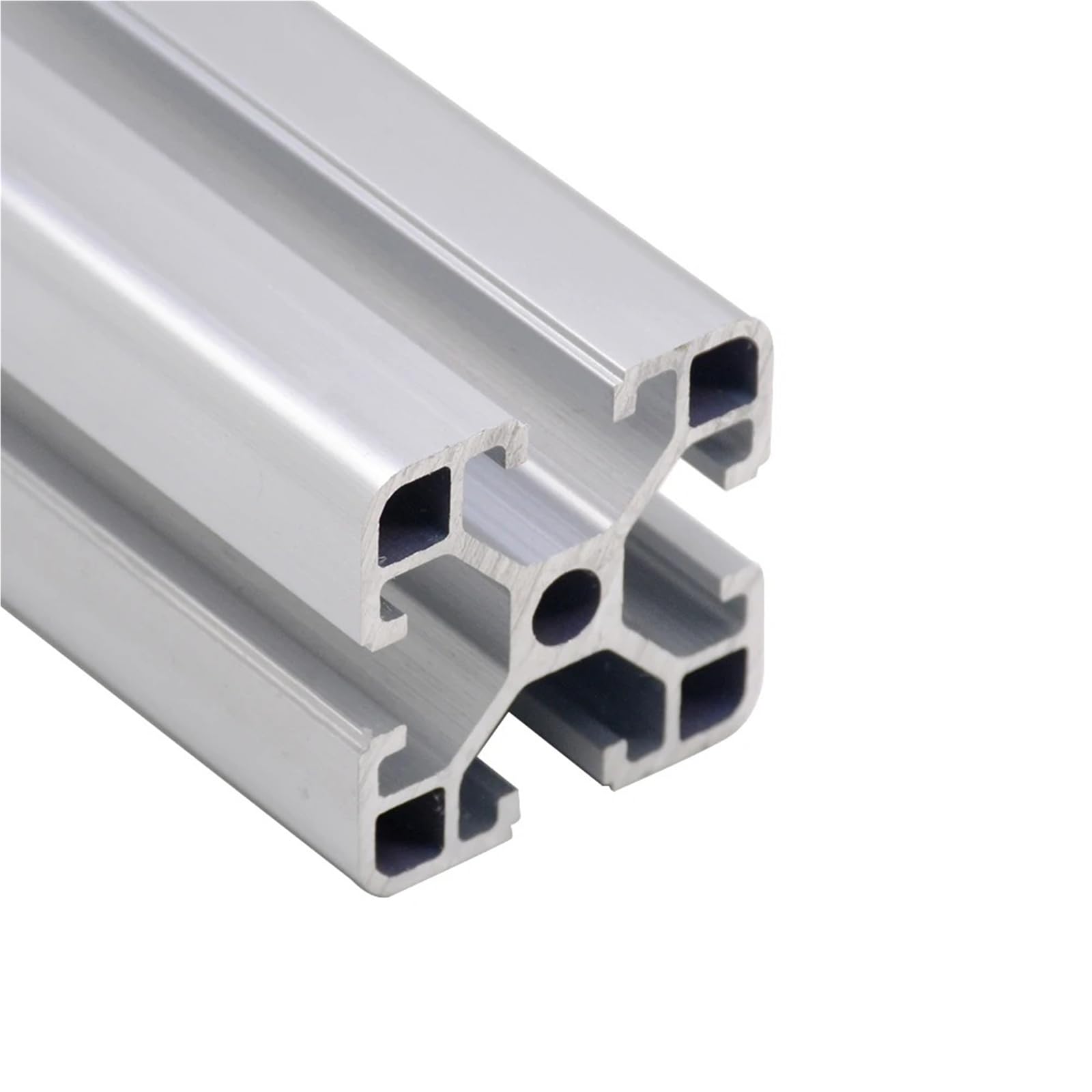 GTPBAO Profilo industriale anodizzato 4040 tipo T scanalatura in alluminio estruso quadrato rack fai da te telaio espositore for mobili staffa Binario estruso(850mm long)