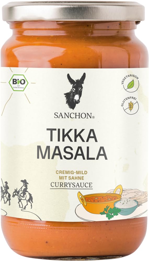 Currysauce Tikka Masala, Sanchon 6 x 320 ml