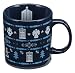 Vandor 16361 Doctor Who Ugly Sweater 20 Ounce Ceramic Mug, Blue