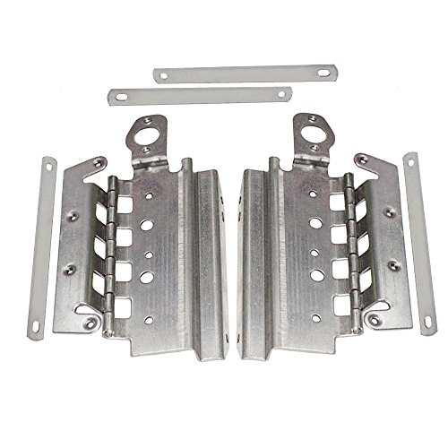 Kit Hebillas para Alforjas ZXMOTO Negro Brillante miniatura 3