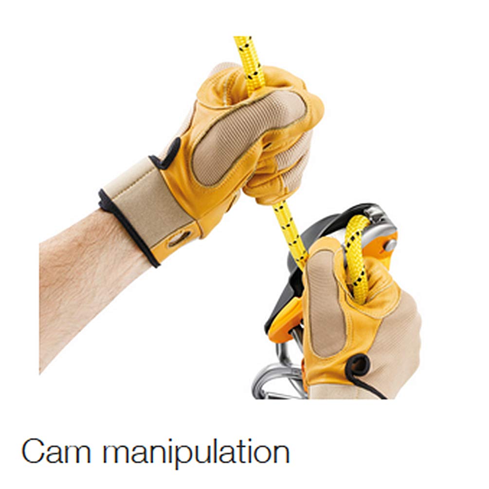 PETZL RIG Descender con bloqueo automático de cuerda 10-11,5 mm NFPA