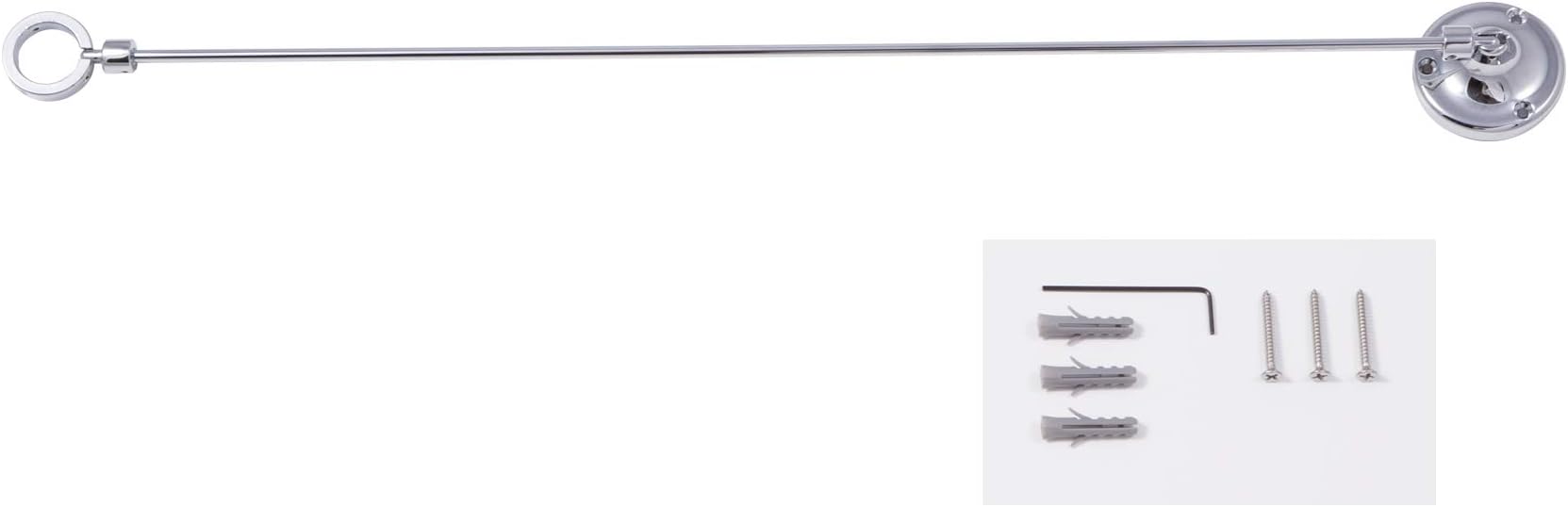 Shower Head Support Bracket - Chrome Finish