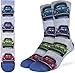 Good Luck Sock Men's Vintage Bug Socks, Adult, Shoe Size 8-13