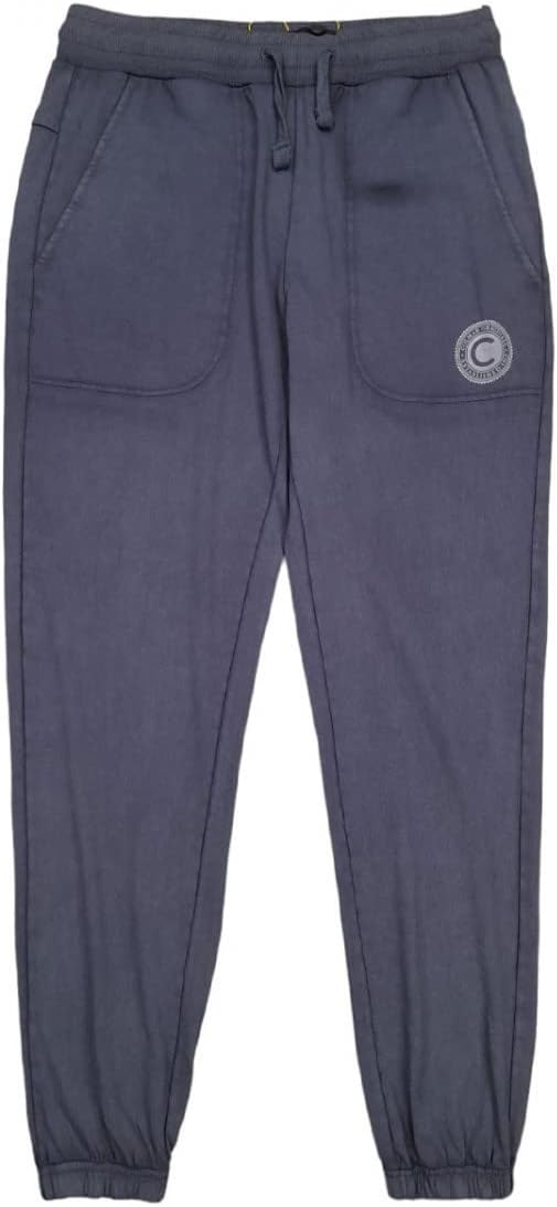 ColmarOriginals Used Effect Fleece Trousers with Print - S Blue
