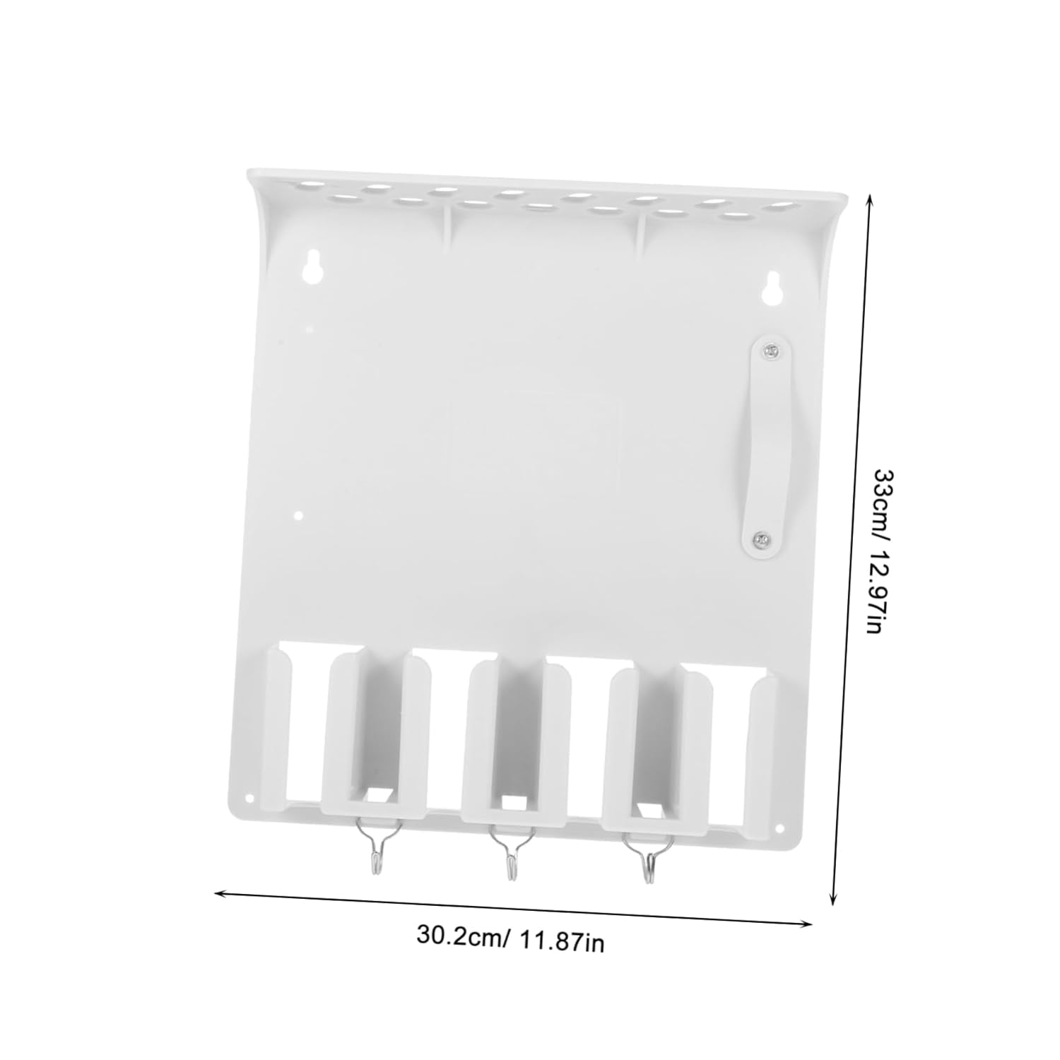 Clipper Wall Mount Holder Hair Brush Organizer Hair Storage Organizer Barber Tool Rack