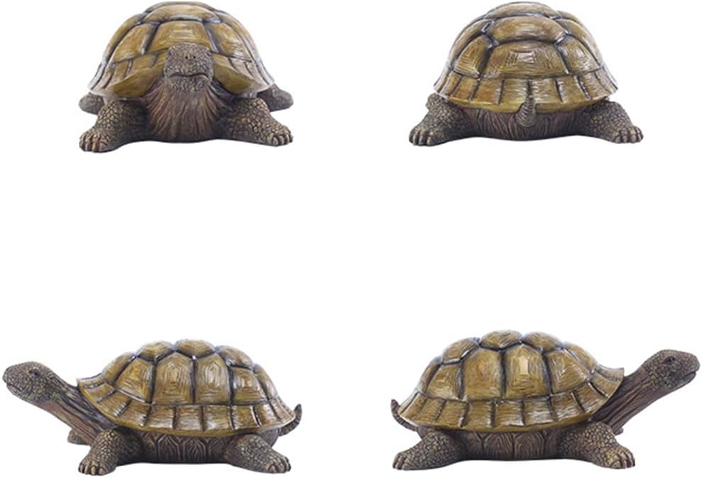 Turtle Garden Statue,Outdoor Decoration for Backyard/Patio/Pond/Lawn,Indoor Tortoise Figurine Sculpture Colloction for Floor or Tabletop - Image 7