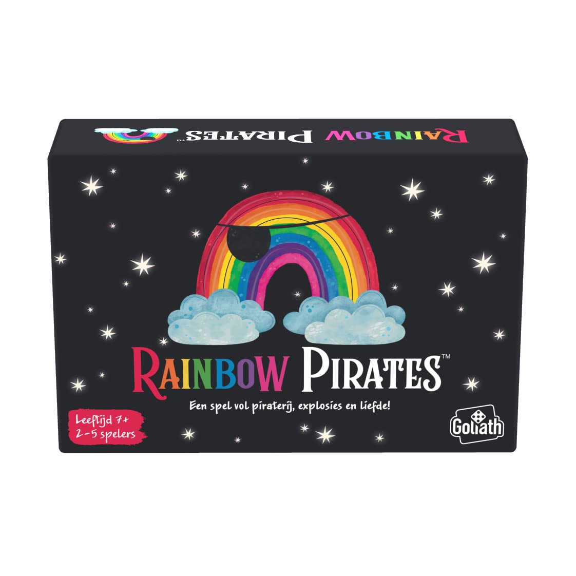 Goliath Rainbow Pirates, Familiespel Vanaf 7 Jaar, Kleurrijk Kaartspel Voor 2 tot 5 Spelers, Arc-en-Couleur