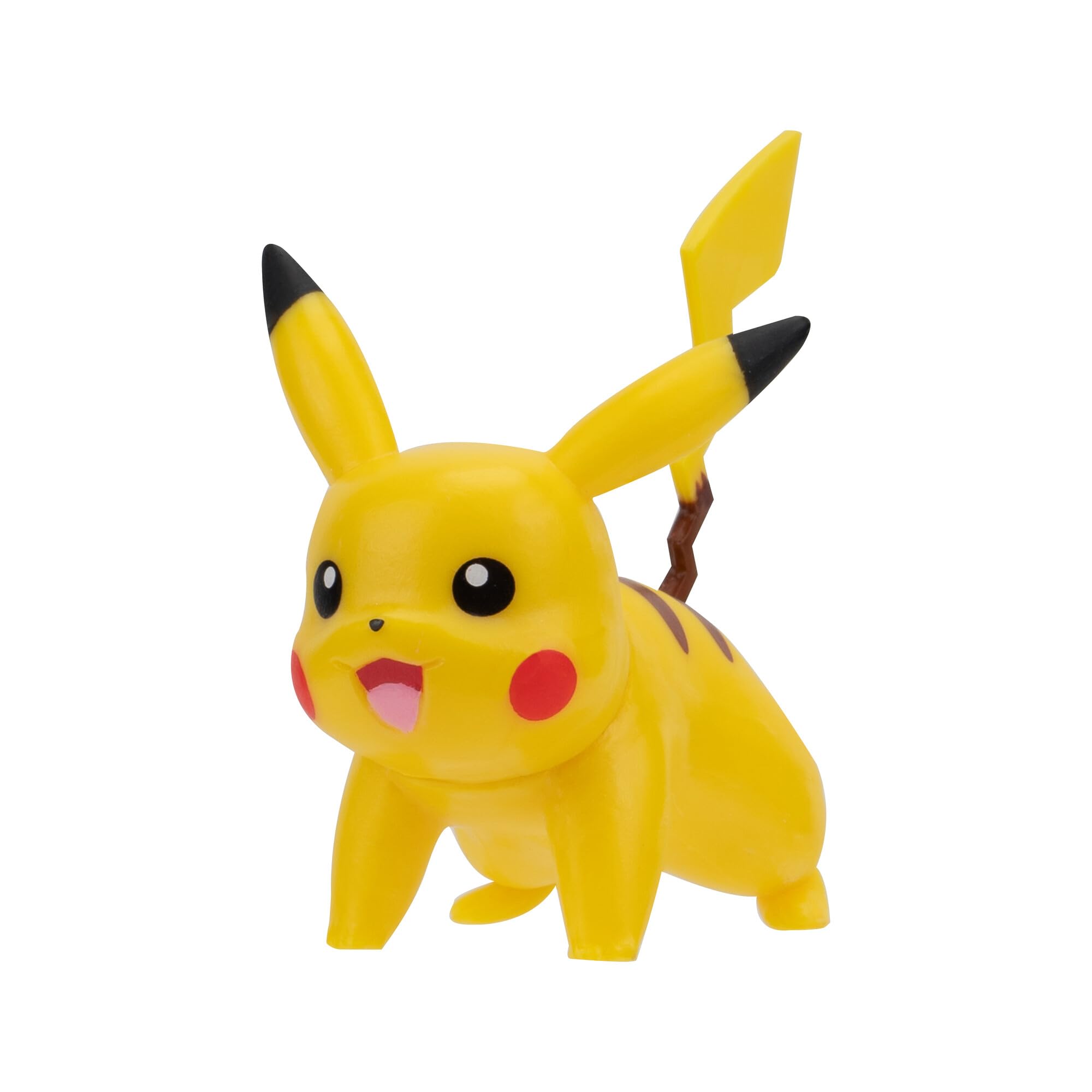 Pokémon Battle Figure 3 Pack, Features 2-Inch Pikachu and Machop and 3-Inch Alolan Muk Battle Figures, Pikachu, Machollo - Image 3
