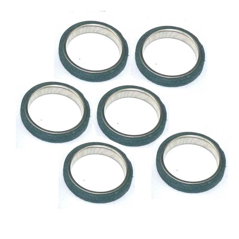 Kit 3 Dadi E Guarnizione Per Perni Aspirazione E Scarico Per Scooter Cinese GY6 50 125 150, YunShuo