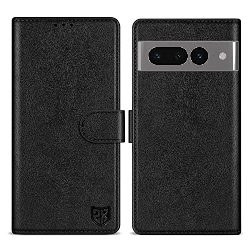 Image of ZZXX for Google Pixel 7 Pro Wallet Case Magnetic Closure 6.7 inch,Black