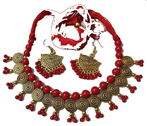 GenericBlezza Jawel Set (Silver,Orange ) Pack of 2