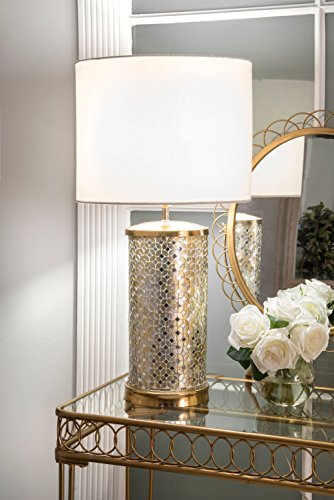 nuLOOM Rogers 25 Glass Mosaic Table Lamp