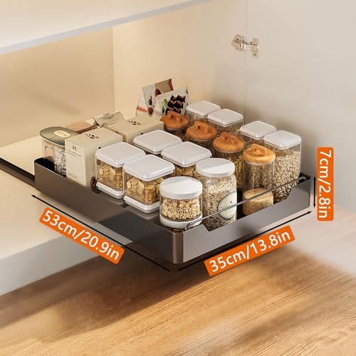 Cajón extraíble de cocina telescópico y extensible en color blanco 3