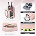 CCGTIOR Multi-Use Beach Tennis Bag For Sport Convertible Padel Backpack - Laptop Sleeve, Ball Sleeve, Fence Hook, Easy Access,Shoe Compartment (Pink)