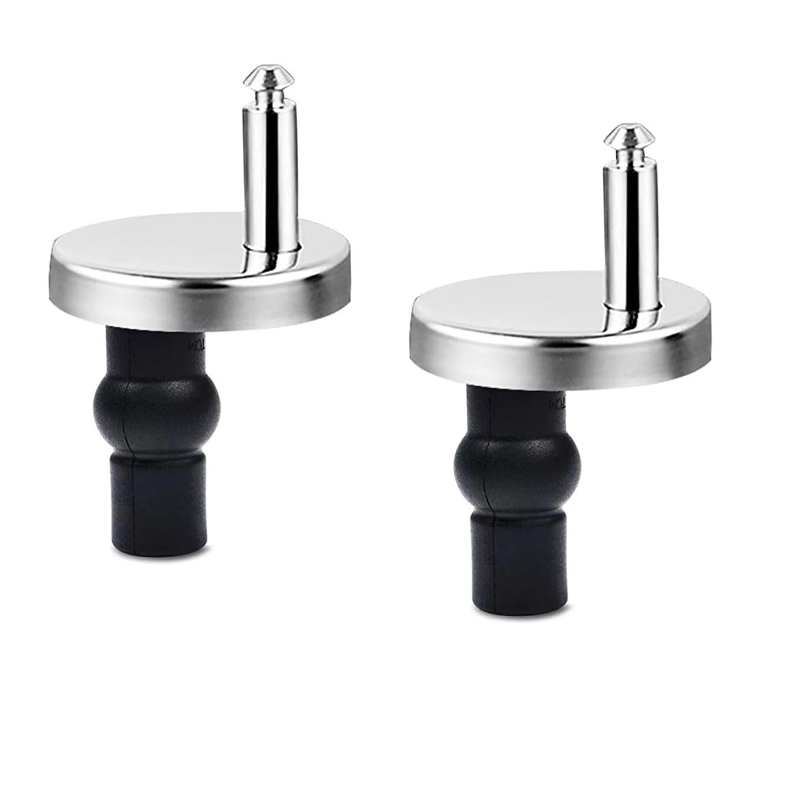 Toilet Seat Screws Fittings,Quick Release Toilet Seat Fixings,2Pcs Toilet Seat Screws,Toilet Seat Fixings Kit,Universal Toilet Seat Hinge Fittings,with Screws,for mounting and securing the Toilet lid