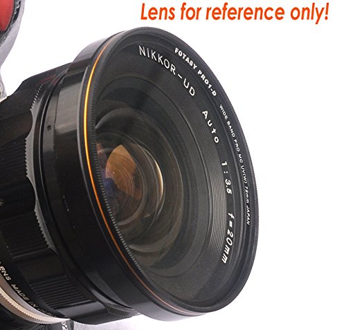 Image of Fotasy 72mm Ultra Slim UV Protection Lens Filter, Nano Coatings MRC Multi Resistant Coating Oil Water Scratch, 16 Layers Multicoated 72mm UV Filter