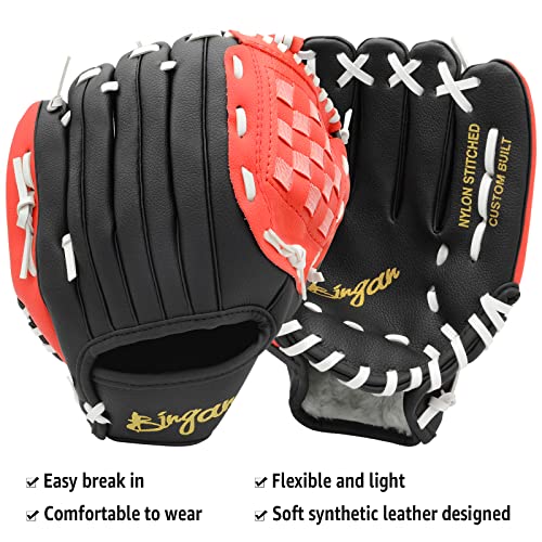 Baseball Glove, Softball Mitt, Softball Glove 9.5''-12.5''For T-Ball Youth Adult Beginner Play & Training, Baseball Mitt Left Hand Glove, Right Hand Throw… #TOP4