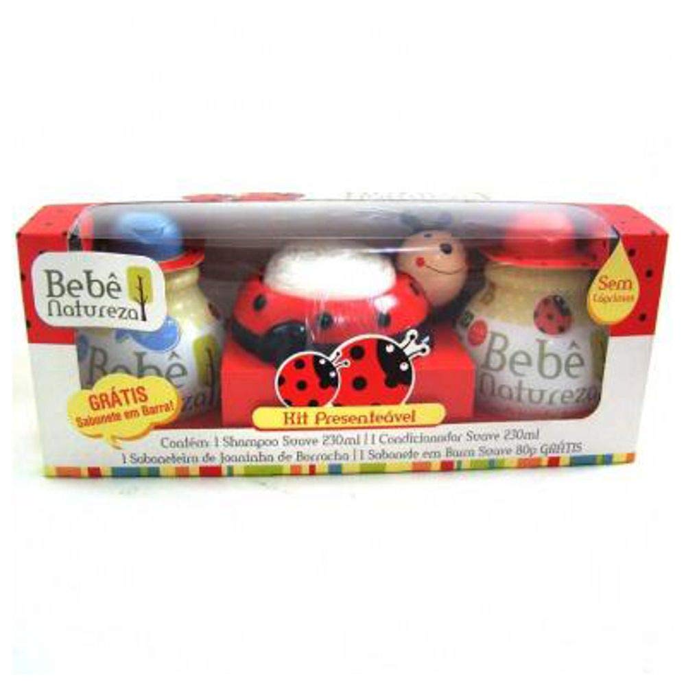 Bebê Natureza Joaninha Kit C/4 Produtos | Amazon.com.br
